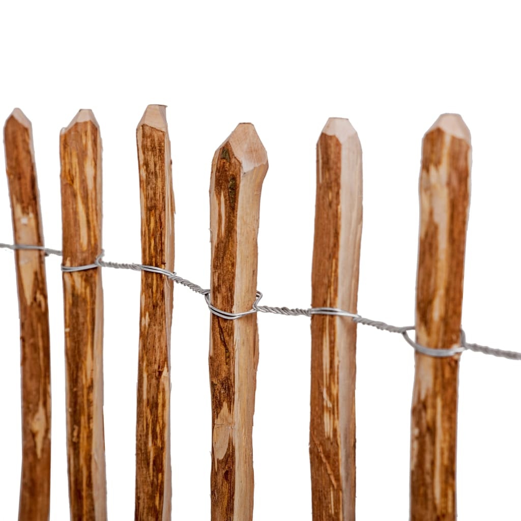 VidaXL Hek 90x500 cm hazelaarhout