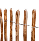 VidaXL Hek 60x500 cm hazelaarhout