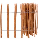 VidaXL Hek 60x500 cm hazelaarhout