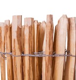 VidaXL Hek 60x500 cm hazelaarhout