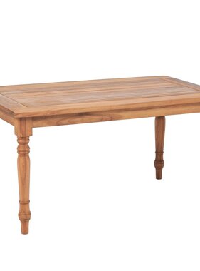 VidaXL Salontafel Batavia 90x50x45 cm teakhout