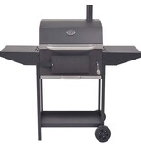 VidaXL Houtskoolbarbecue met onderplank zwart