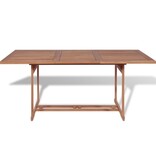 VidaXL Tuintafel 180x90x75 cm massief teakhout