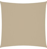 VidaXL Zonnescherm vierkant 2x2 m oxford stof beige