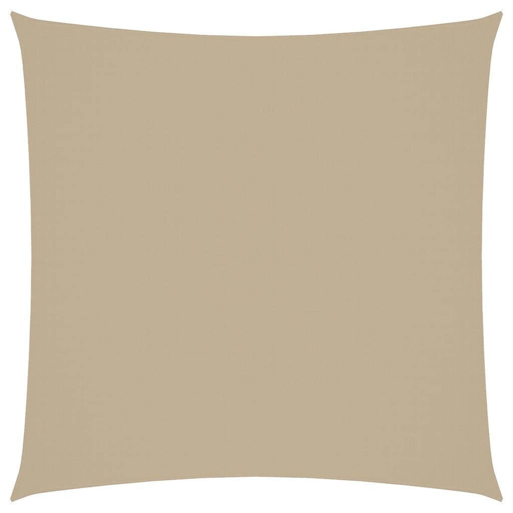VidaXL Zonnescherm vierkant 2x2 m oxford stof beige