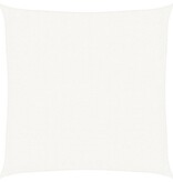 VidaXL Zonnescherm HDPE vierkant 3,6x3,6 m wit