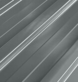 VidaXL 12 st Dakpanelen gegalvaniseerd staal grijs