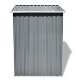 VidaXL Tuinberging 204x132x186 cm metaal grijs