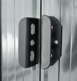 VidaXL Tuinberging 204x132x186 cm metaal grijs