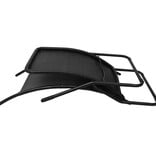 VidaXL Inklapbaar ligbed poly rattan zwart