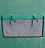 VidaXL Tuinkas walk-in draagbare polytunnel met stalen frame 18 m²