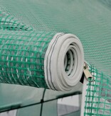 VidaXL Tuinkas walk-in draagbare polytunnel met stalen frame 18 m²