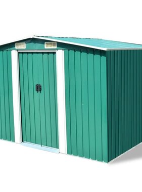 VidaXL Tuinberging 257x205x178 cm metaal groen