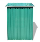 VidaXL Tuinberging 204x132x186 cm metaal groen