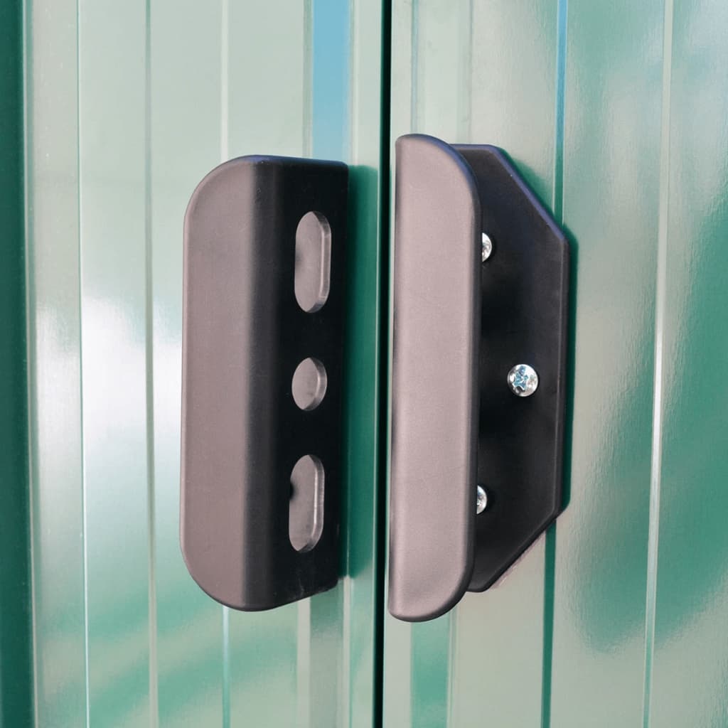 VidaXL Tuinberging 204x132x186 cm metaal groen