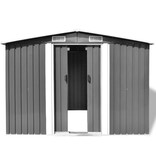 VidaXL Tuinberging 257x205x178 cm metaal grijs