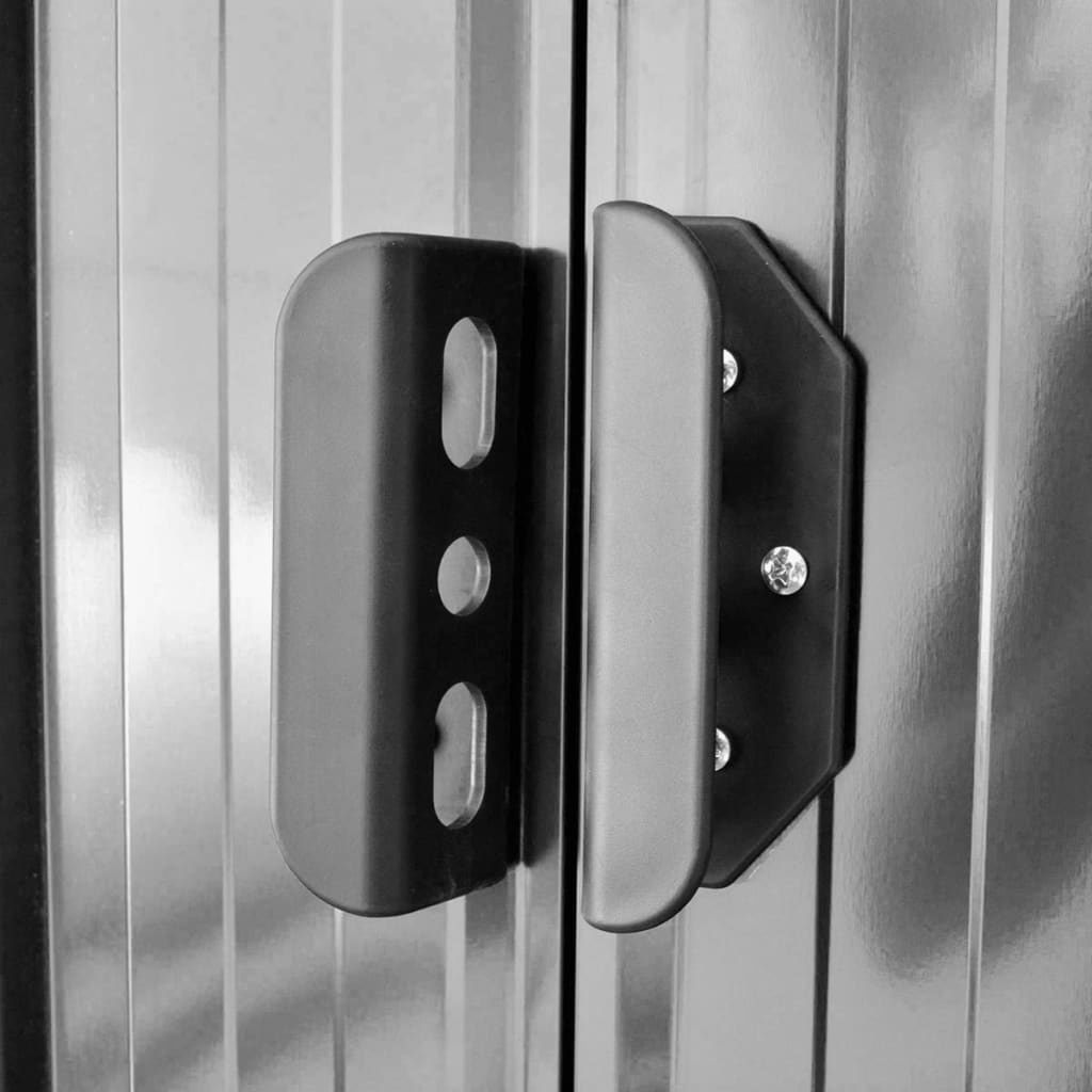 VidaXL Tuinberging 257x205x178 cm metaal grijs