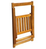 VidaXL Tuinstoelen inklapbaar 2 st massief acaciahout