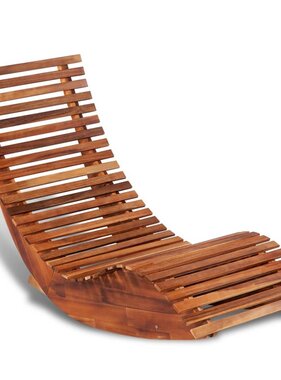 VidaXL Ligbed schommelend acaciahout