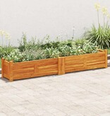 VidaXL Plantenbak verhoogd 150x30x25 cm acaciahout