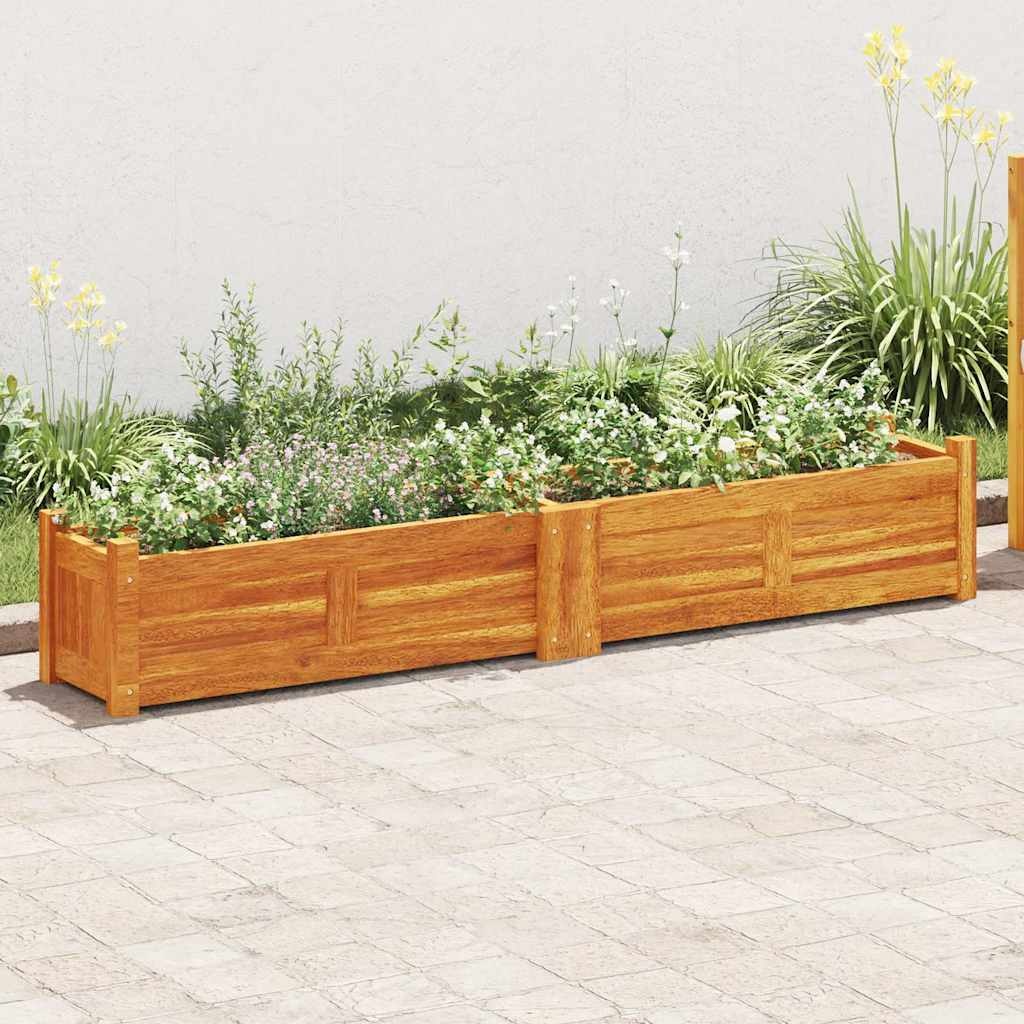 VidaXL Plantenbak verhoogd 150x30x25 cm acaciahout