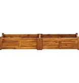 VidaXL Plantenbak verhoogd 150x30x25 cm acaciahout