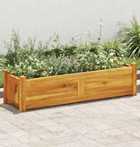 VidaXL Plantenbak verhoogd 100x30x25 cm acaciahout