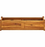 VidaXL Plantenbak verhoogd 100x30x25 cm acaciahout