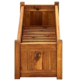 VidaXL Plantenbak verhoogd 100x30x25 cm acaciahout