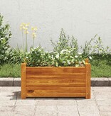 VidaXL Plantenbak verhoogd 50x25x25 cm acaciahout