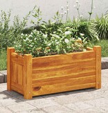 VidaXL Plantenbak verhoogd 50x25x25 cm acaciahout