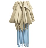 VidaXL Vouwtent pop-up 3x4,5 m crèmewit