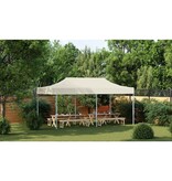 VidaXL Vouwtent pop-up 3x6 m crèmewit