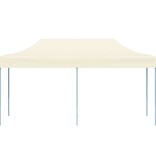 VidaXL Vouwtent pop-up 3x6 m crèmewit