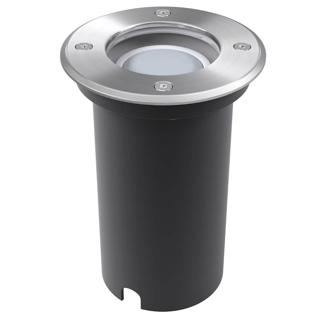 VidaXL LED-Grondspots buiten 3 stuks rond