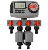 VidaXL Besproeiingstimer automatisch met 4 Stations 3 V