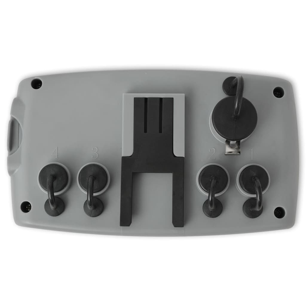 VidaXL Besproeiingstimer automatisch met 4 Stations 3 V