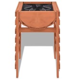 VidaXL Plantenbak 38x36x60 cm hout
