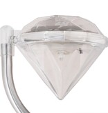 VidaXL Zonne-energie LED tuinlamp 6 stuks 9x7,8x29,5 cm