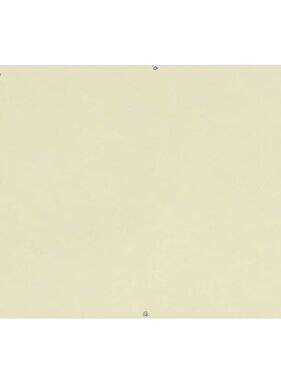 VidaXL Balkonscherm Oxford textiel 75x600 cm crème