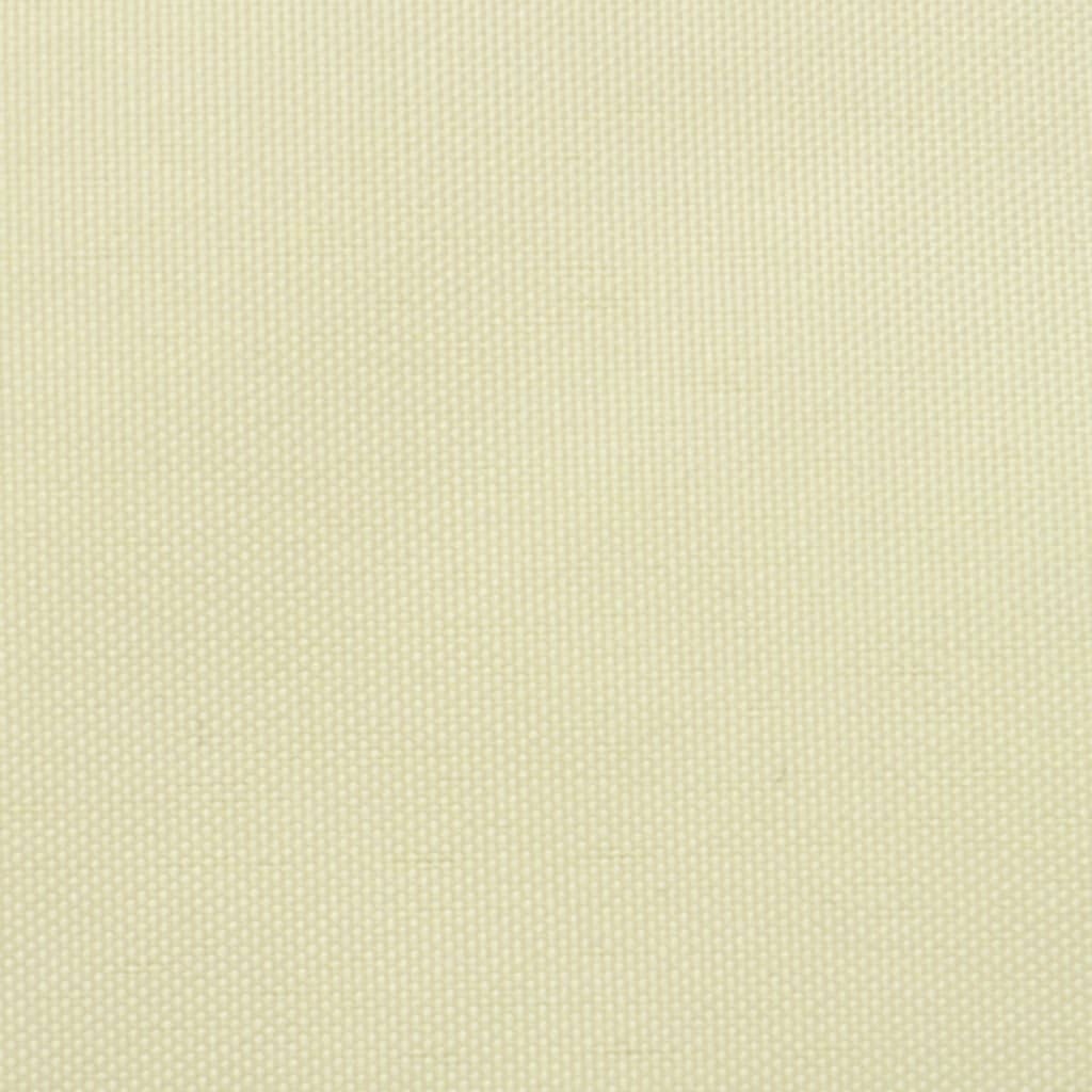 VidaXL Balkonscherm Oxford textiel 75x600 cm crème