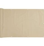VidaXL Balkonscherm Oxford textiel 75x600 cm beige