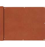 VidaXL Balkonscherm Oxford textiel 90x600 cm terracotta