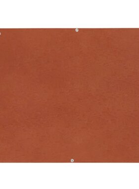 VidaXL Balkonscherm Oxford textiel 90x400 cm terracotta