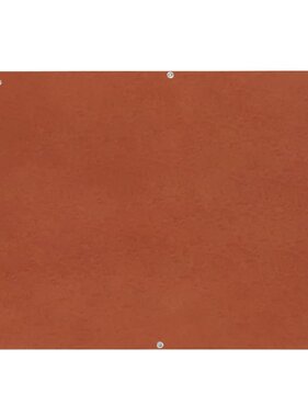 VidaXL Balkonscherm Oxford textiel 75x600 cm terracotta