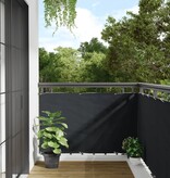 VidaXL Balkonscherm 90x400 cm oxford stof antraciet