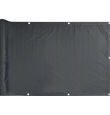 VidaXL Balkonscherm 90x400 cm oxford stof antraciet