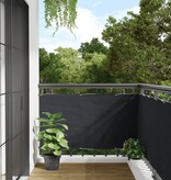 VidaXL Balkonscherm Oxford textiel 75x600 cm antraciet