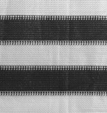 VidaXL Balkonscherm HDPE 75x400 cm antraciet en wit