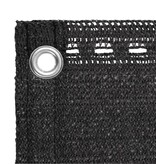 VidaXL Balkonscherm 90x600 cm HDPE antracietkleurig